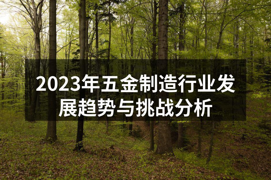 现代化五金生产线